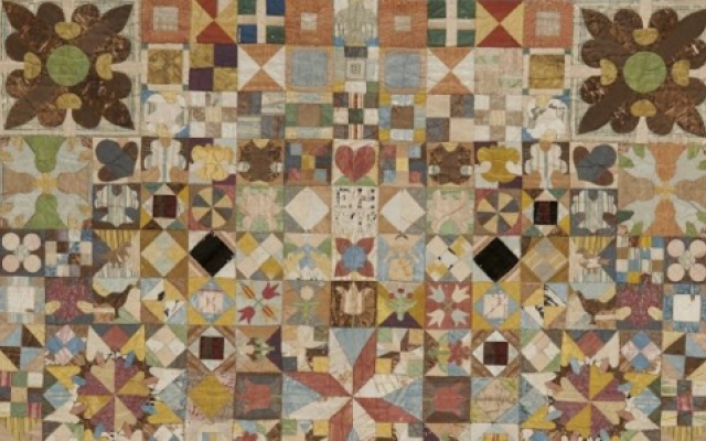 1718 Patchwork Coverlet EPP history