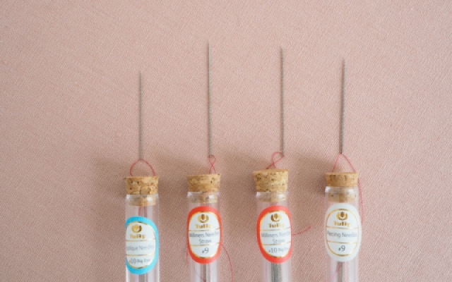 Tulip Hiroshima hand sewing needles for English Paper Piecing