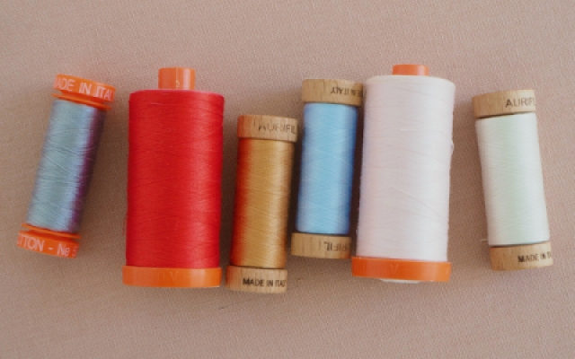 sewing thread for English Paper Piecing