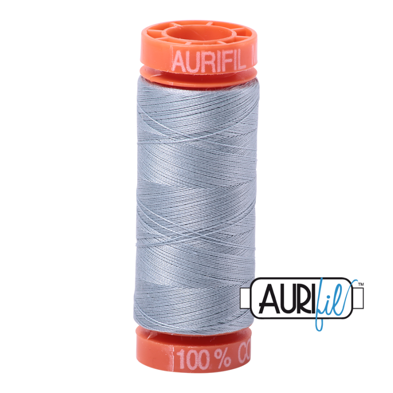 Aurifil 50wt Cotton Thead, Arctic Sky #2612 (200m)