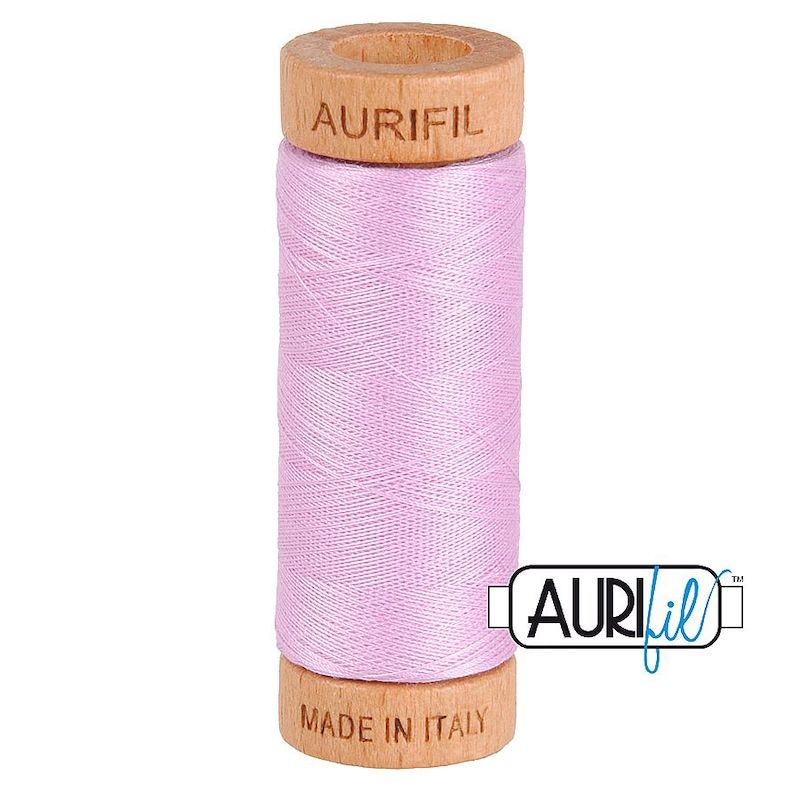 Aurifil 80wt Light Orchid #2515 - 100% Cotton Thread