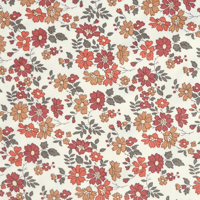 Liberty Capel Floret C Piccadilly Cotton Poplin 
