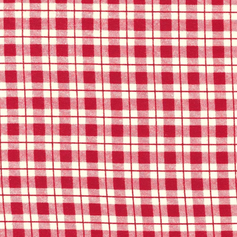 Dad Plaids, Red Stanley Flannel Christmas fabric | 51872F-1