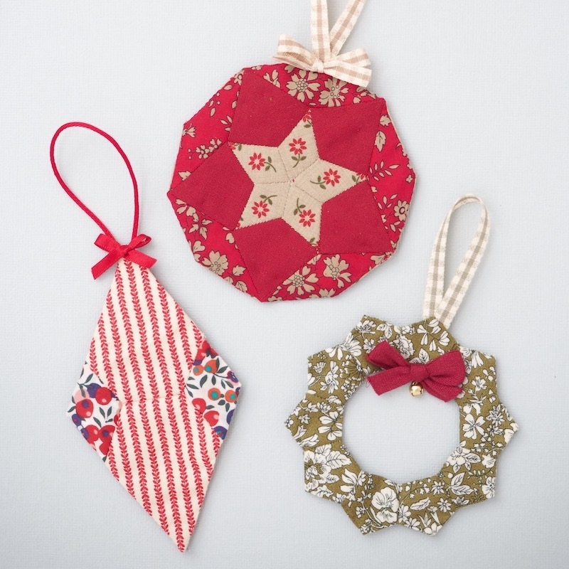 Christmas Tree Trinkets Ornaments Pattern & Kit