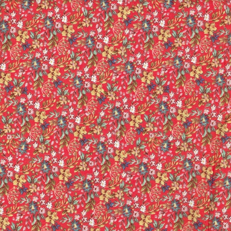 Farm Meadow Tiny Red Floral | 52797-13