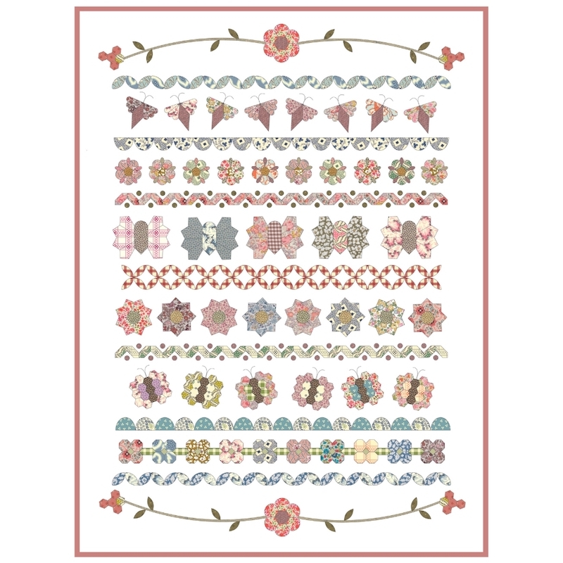 Flora & Fauna Block of the Month Club 2024