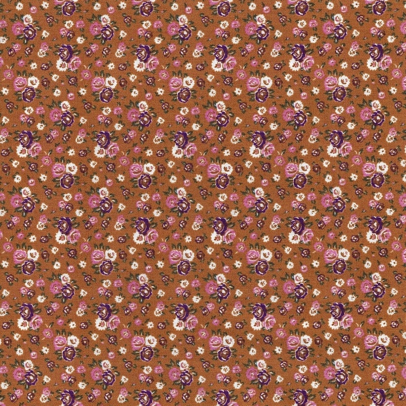 Gather Yarrow Floral cotton fabric 52619-6