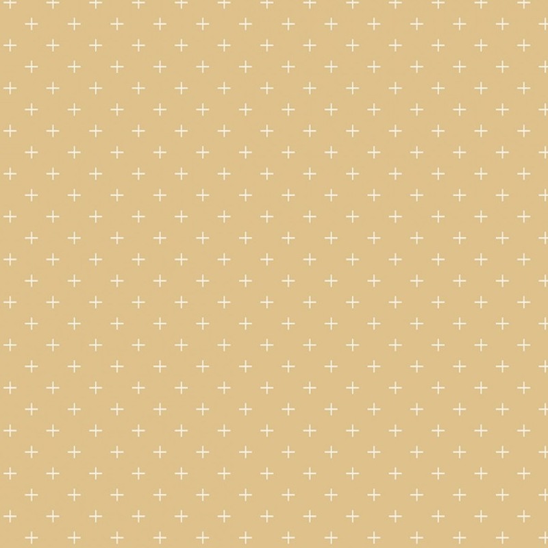 Gingham Gardens Plus Gold | C10357R-GOLD