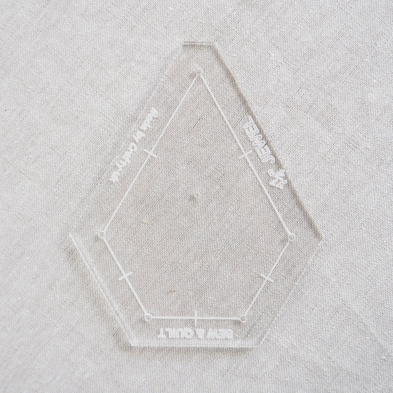 Acrylic Quilting Template Jewel Sew & Quilt