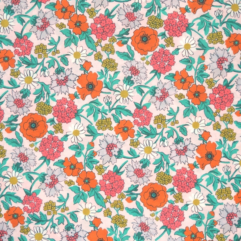 Liberty Louisiana Bouquet C Organic Tana Lawn