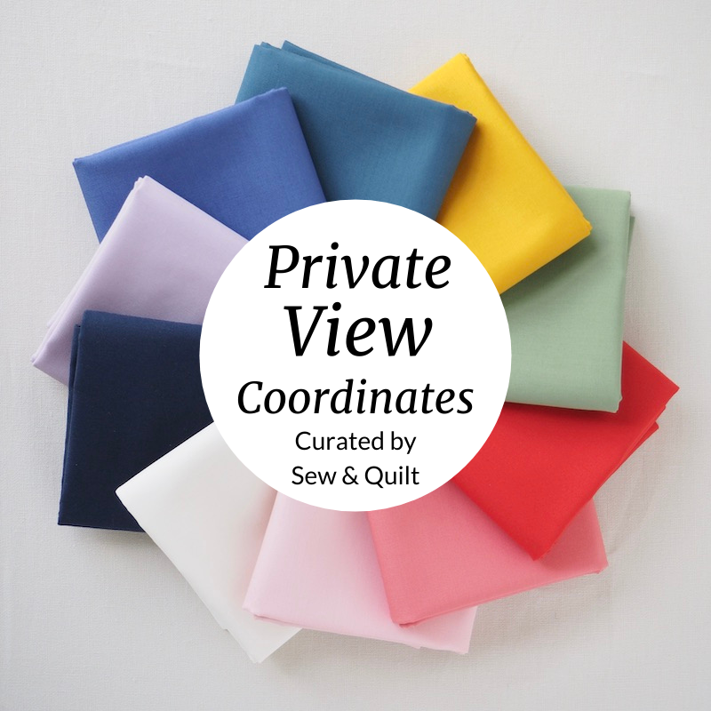 Liberty Fabrics Private View Coordinates Solid Fat Quarter Bundle
