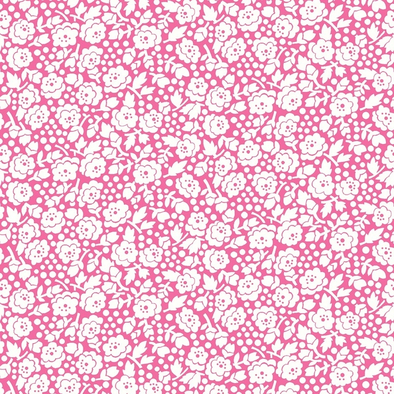 Nana Mae 5 Pink Monotone Roses 1930's | 9689-22