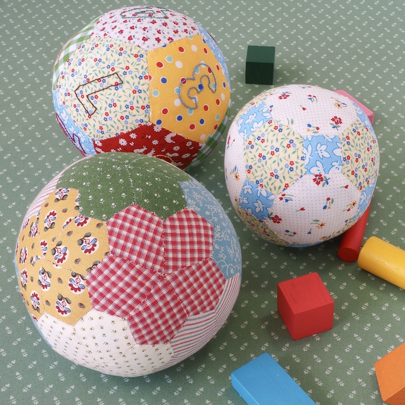 Patchwork Baby Balls Pattern & Kit