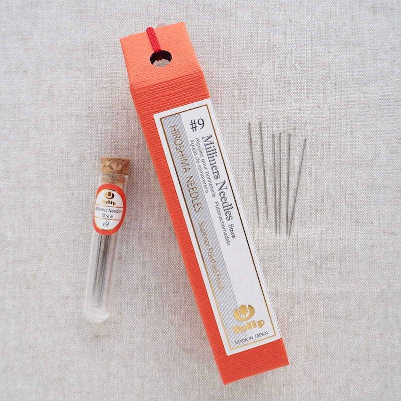 Tulip Hiroshima Japanese hand sewing needles straw size 9