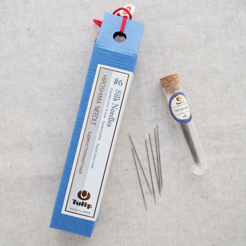 Tulip Hiroshima sewing needles for silk size 6